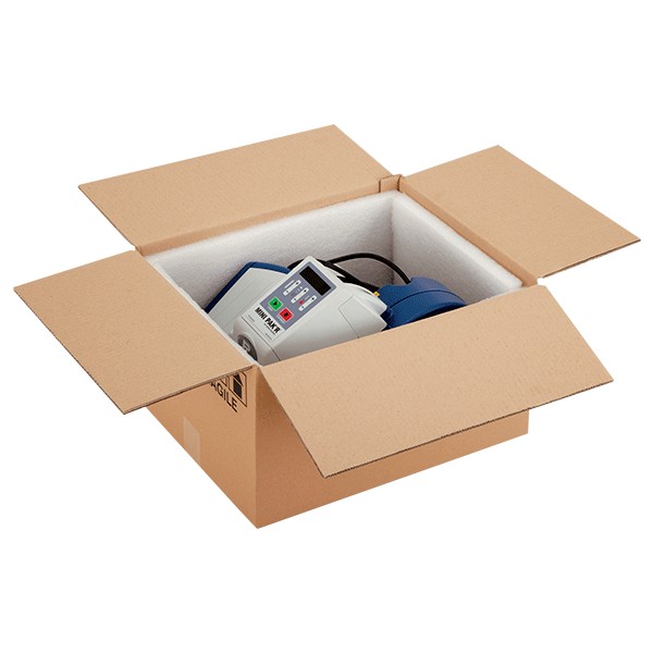 Caisse carton brune double cannelure