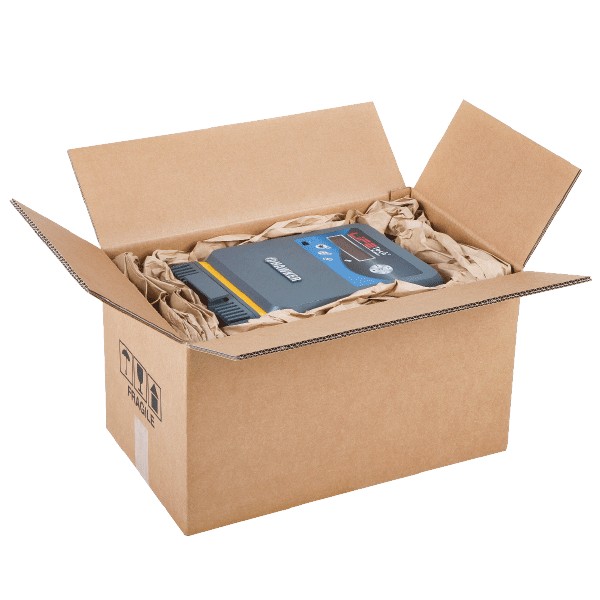 Caisse carton brune double cannelure renforcée
