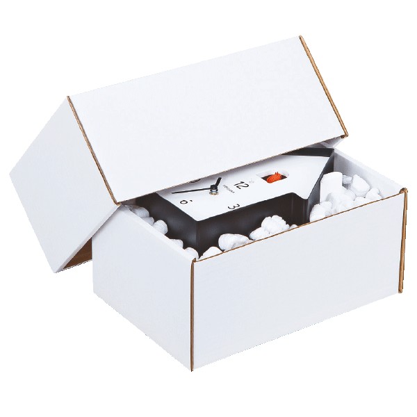 Boîte carton téléscopique blanche