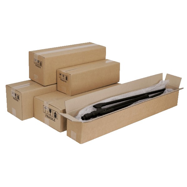 Caisse carton longue