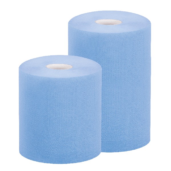 Bobine per asciugatura in carta blu