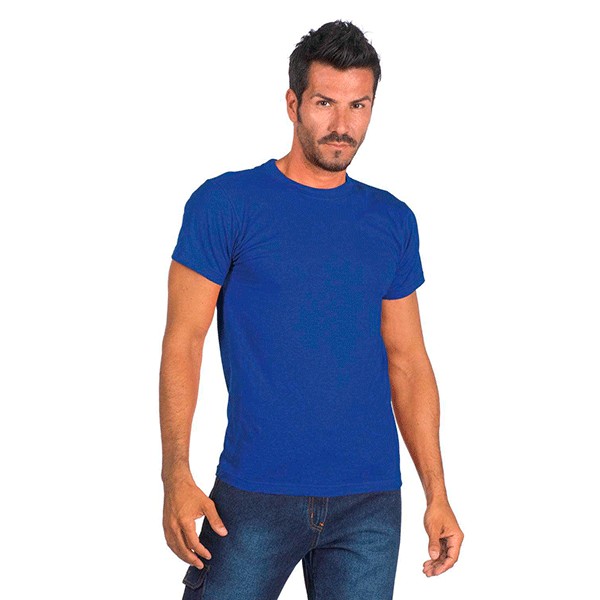 Tee-shirt coton à manches courtes et col rond GILDAN
