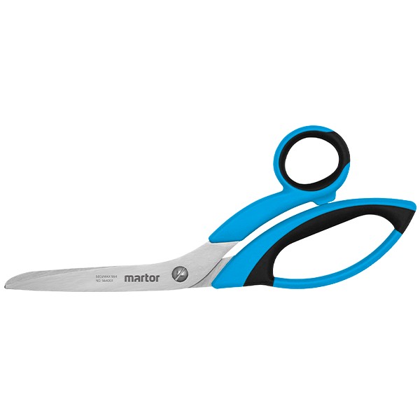 Forbici di sicurezza Martor - Lunghezza di taglio -mm- 80 - Poids -g- 93 - Matériau acier inox - 