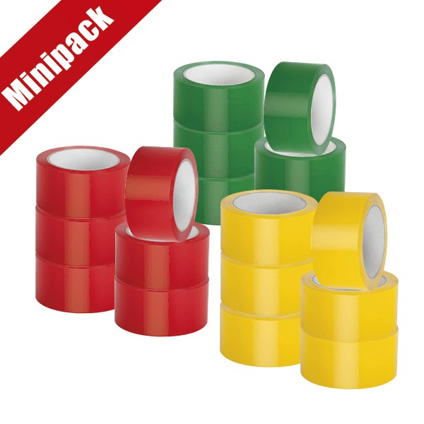 Minipack 6 nastri in PPL colorati
