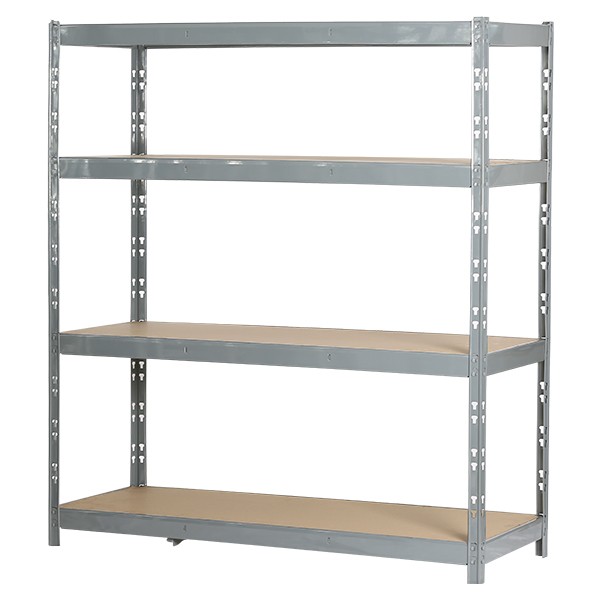 Scaffalatura metallica industriale 4 ripiani - Lunghezza -cm- 160 - Larghezza -cm- 60 - H -cm- 180 - 