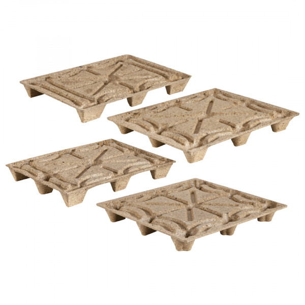 Palette moulée en bois INKA