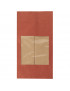 Sachet en papier kraft avec fenêtre