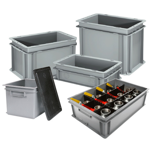 Bac gerbable en plastique Delta Mec