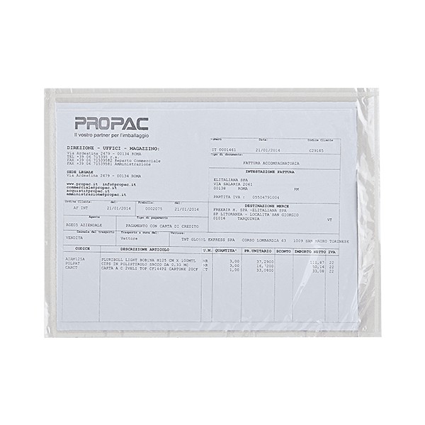 Pac-List portadocumenti neutre